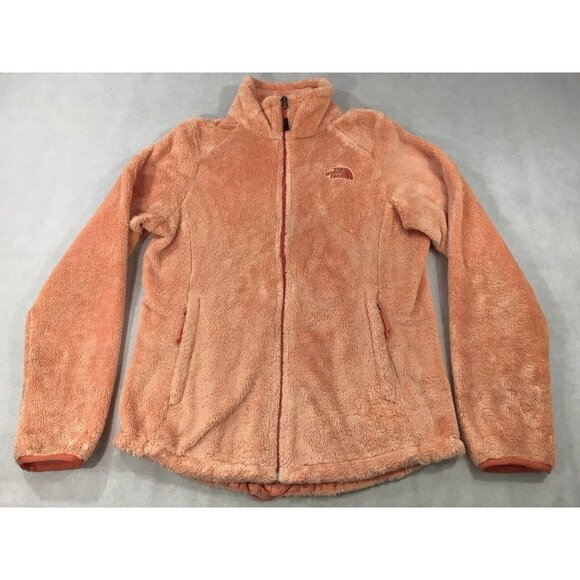 The North Face Jackets & Blazers - The North Face Osito 2 Full Zip Fleece Jacket Frosted Orange Coral Womens M READ